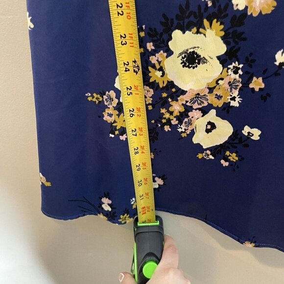 Urban Outfitters Lainey Satin Empire Waist Dress Size Small - Picture 5 of 8